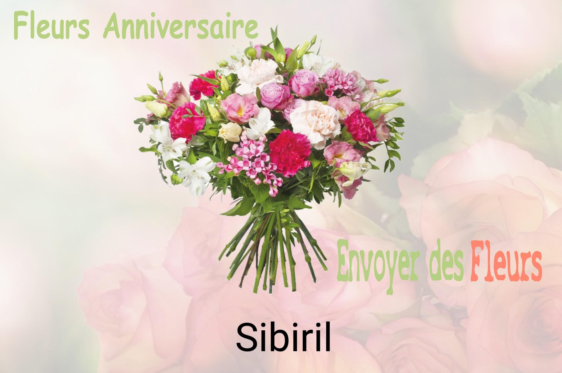 Bouquet de fleurs d’anniversaire livré à Sibiril